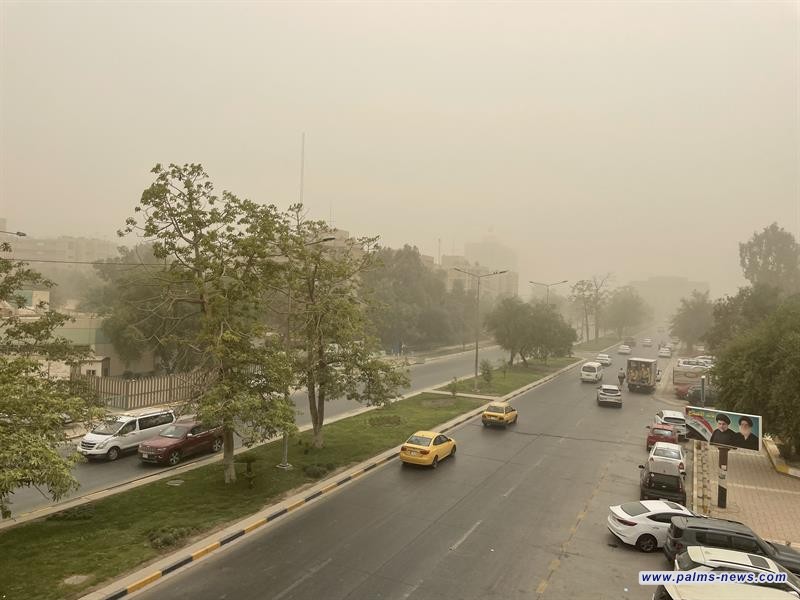 طقس العراق.. أمطار رعدية وعواصف غبارية بدءاً من الغد